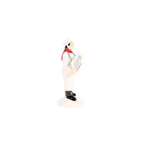 The Original Snow Village - Santa Prefers Hershey's Figurine, 3.58"