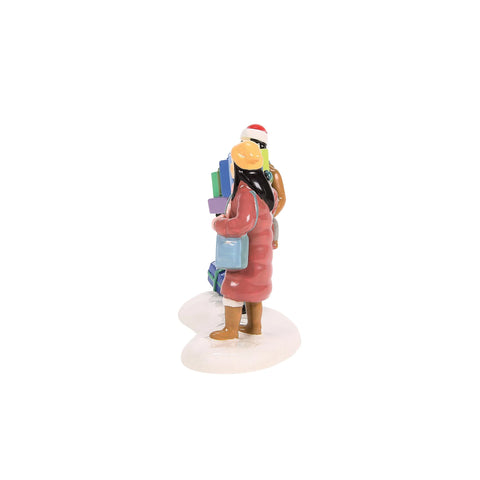 The Original Snow Village - Finally Home For The Holidays Figurine, 3.82"