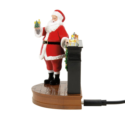 The Original Snow Village - 50th Santa Comes To Town 2026 Figurine, 3.74"