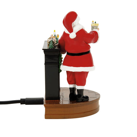 The Original Snow Village - 50th Santa Comes To Town 2026 Figurine, 3.74"