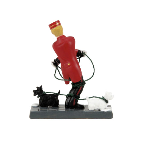 Christmas in the City Village - Puppydog Tangle Figurine, 2.64"