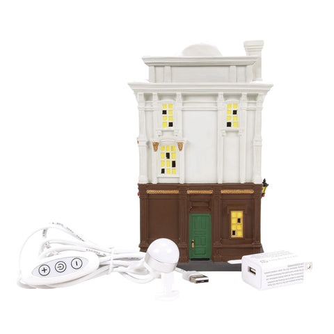 Christmas in the City Village - Chris' Kringles Figurine, 8.25"