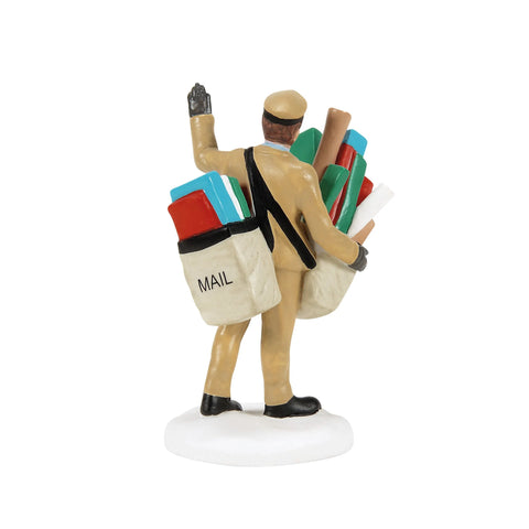 Christmas in the City Village - Delivered In The Nick Of Time Figurine, 2.56"