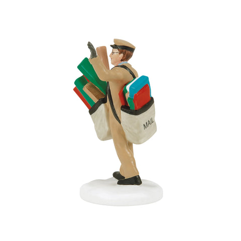 Christmas in the City Village - Delivered In The Nick Of Time Figurine, 2.56"