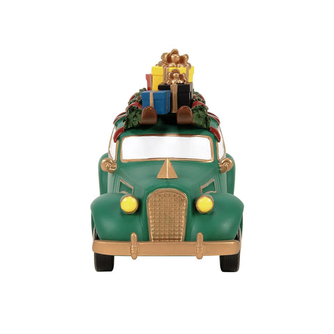 The Original Snow Village - 50th Bringing Home Xmas 2026 Figurine, 3.27"