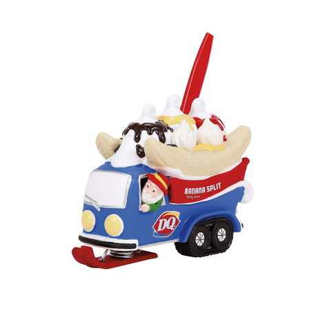 North Pole Series Village - Splits In A Blitz! Figurine, 4.92"