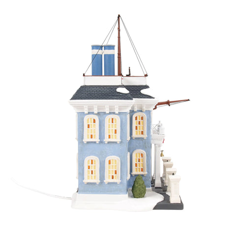 Dickens Village - Admiral Boom's House Figurine, 11"