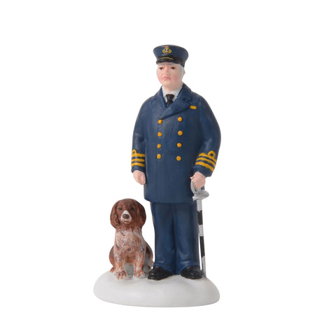 Dickens Village - Admiral Boom Figurine, 3"