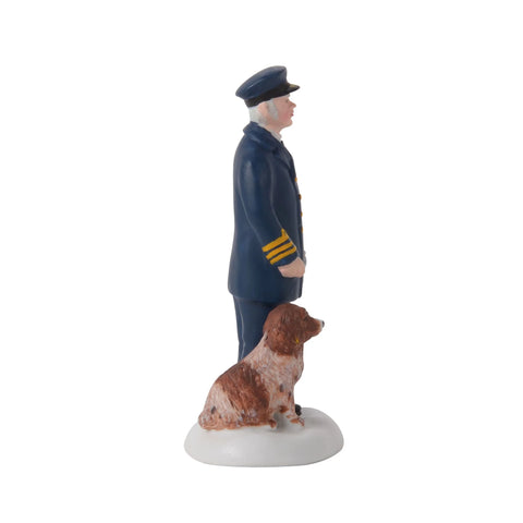 Dickens Village - Admiral Boom Figurine, 3"