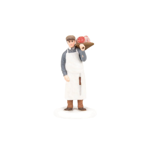Dickens Village - The Butcher's Boy Figurine, 2.75"