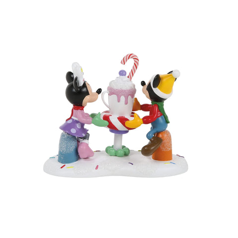 Disney Village - A Cocoa With A Cutie! Figurine, 2.75"