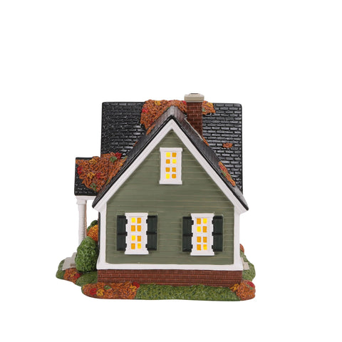 Snow Village Harvest - November 13th Again Figurine, 6.69"
