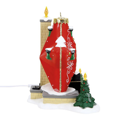 North Pole Series Village - Sparkle Star House Figurine, 7.24"