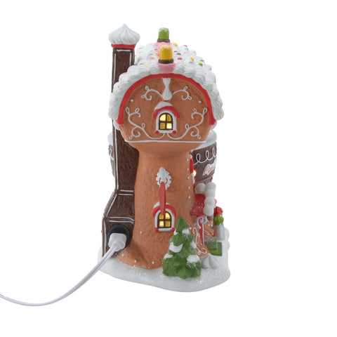 North Pole Series Village - Piper's Piping Academy Figurine, 6.5"