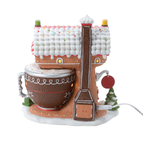 North Pole Series Village - Piper's Piping Academy Figurine, 6.5"
