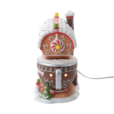 North Pole Series Village - Piper's Piping Academy Figurine, 6.5"