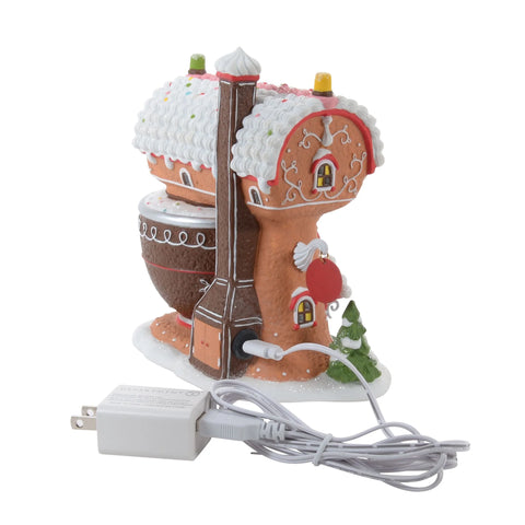 North Pole Series Village - Piper's Piping Academy Figurine, 6.5"