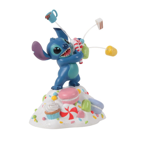 Disney Village - Stitch Orders It All Figurine, 3.74"