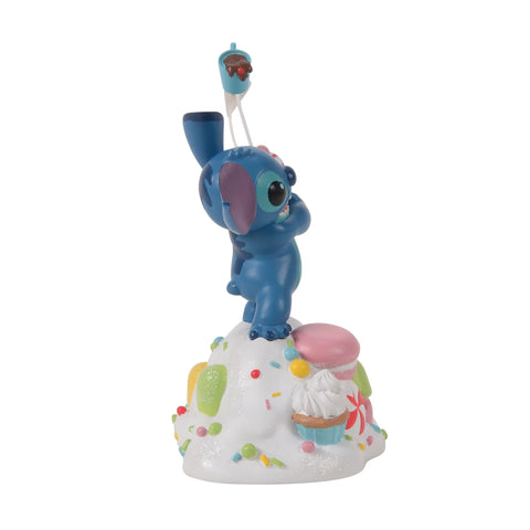 Disney Village - Stitch Orders It All Figurine, 3.74"