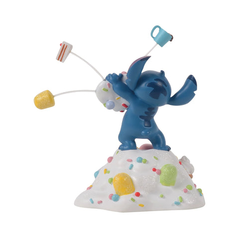 Disney Village - Stitch Orders It All Figurine, 3.74"