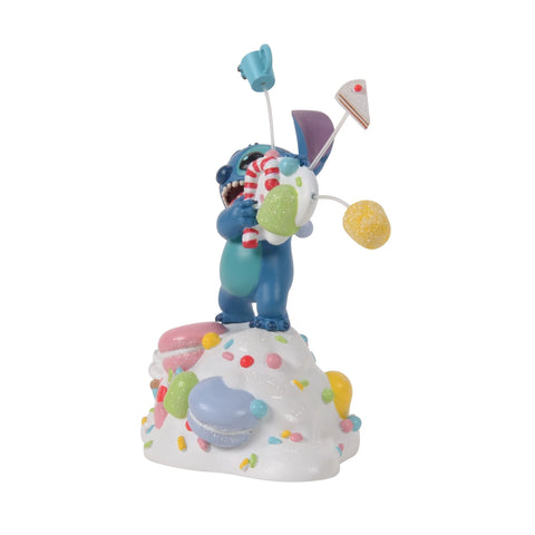 Disney Village - Stitch Orders It All Figurine, 3.74"