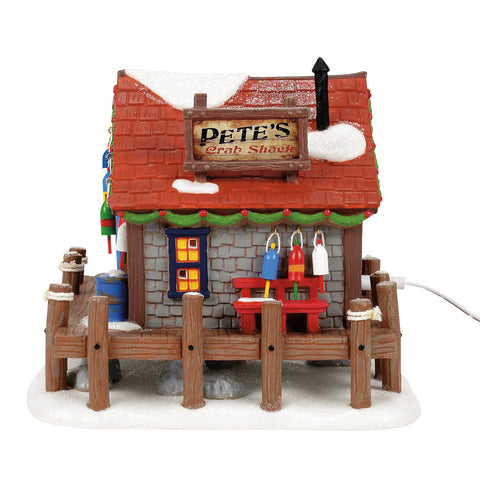 Disney Village - Pete's Crabby Christmas Figurine, 6"