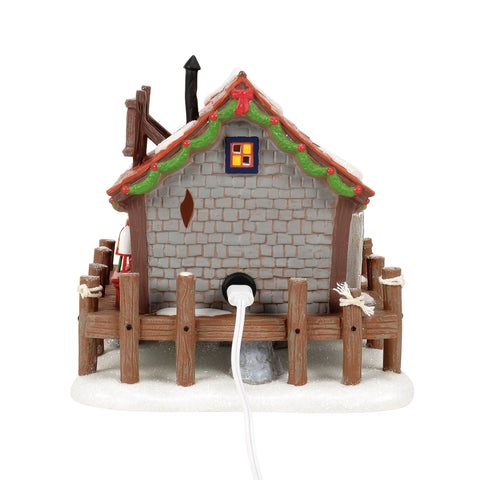 Disney Village - Pete's Crabby Christmas Figurine, 6"