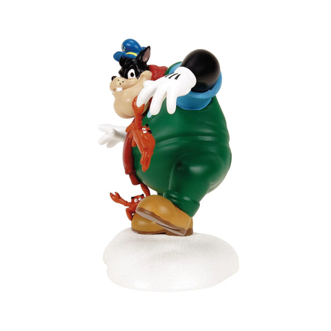 Disney Village - No One's Crabby At Christmas Figurine, 3.74"