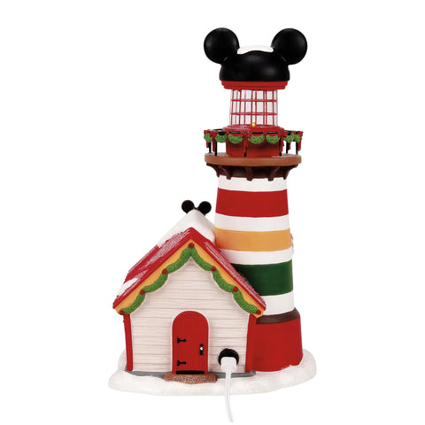 Disney Village - Keeping A Watch For Santa Figurine, 10.24"