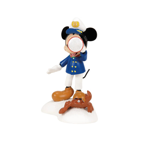 Disney Village - Santa Ahoy! Figurine, 2.95"