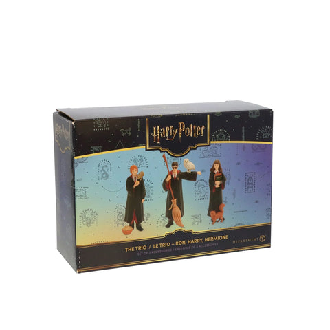 Harry Potter Village - Gryffindor Trio Figurines, 3.27" (Set of 3)