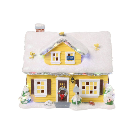 Peanuts Village - The Van Pelt Residence Figurine, 7.25"