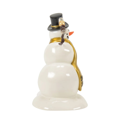 The Original Snow Village - 50th Lucky The Snowman 2026 Figurine, 3.35"