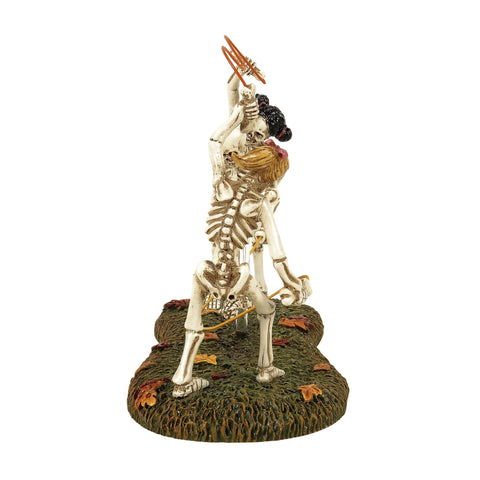 Snow Village Halloween - Bones Double Dutch Figurine, 5"