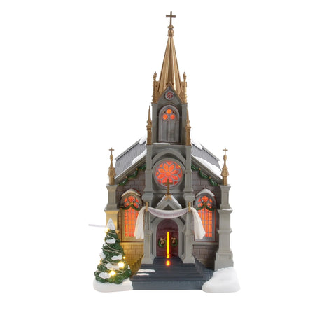 The Original Snow Village - 50th Church Of Purposed Faith Figurine, 13.38"