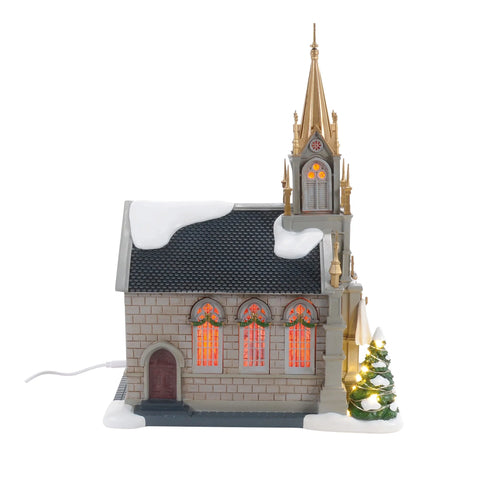 The Original Snow Village - 50th Church Of Purposed Faith Figurine, 13.38"