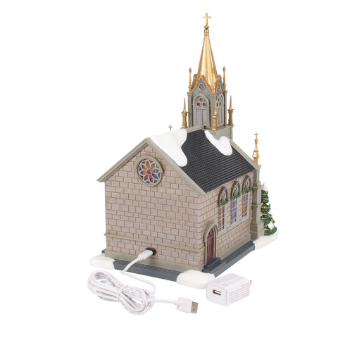 The Original Snow Village - 50th Church Of Purposed Faith Figurine, 13.38"
