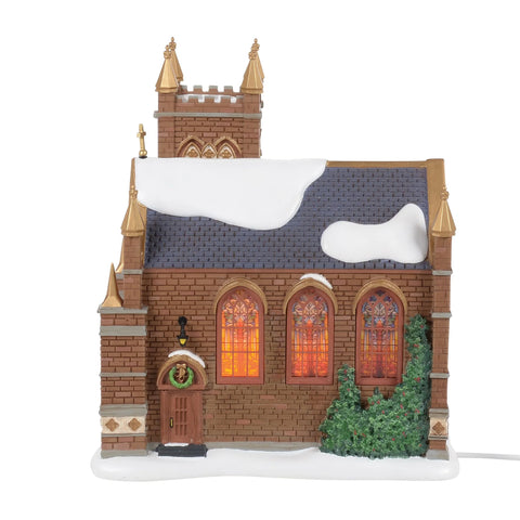 Dickens Village - 50th Church Fraternal Charity Figurine, 8.86"
