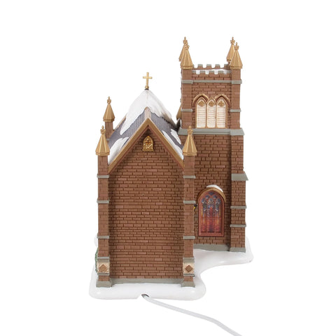 Dickens Village - 50th Church Fraternal Charity Figurine, 8.86"