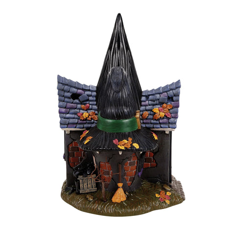 Snow Village Halloween - 50th Temple of Enlightened Hag Figurine, 10.24"