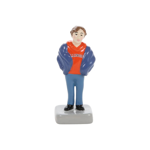 The Original Snow Village - Can't See Line Can You Russ? Figurines, 3.46" (Set of 2)