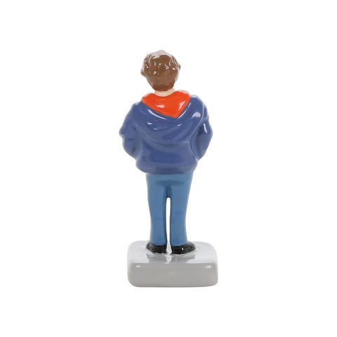 The Original Snow Village - Can't See Line Can You Russ? Figurines, 3.46" (Set of 2)