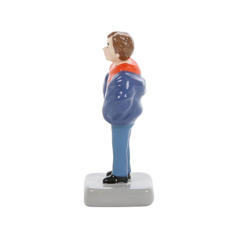 The Original Snow Village - Can't See Line Can You Russ? Figurines, 3.46" (Set of 2)