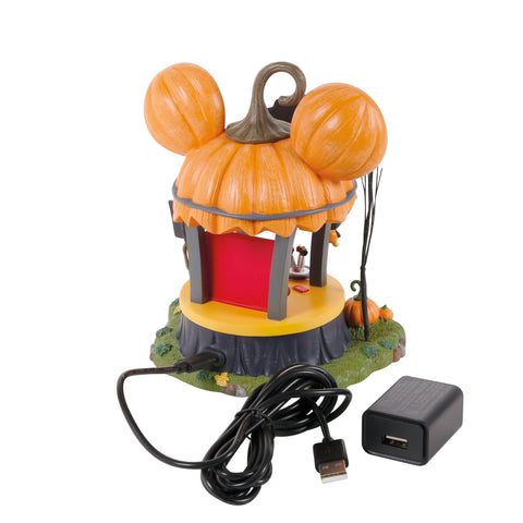 Disney Village - Balloon Darts Game Figurine, 6.1"