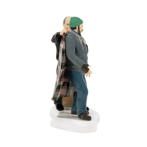 The Original Snow Village - 50th Warmed In His Grace Figurine, 3.74"