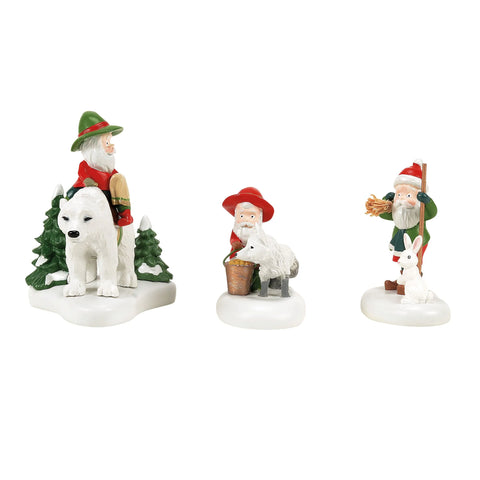North Pole Series Village - 50th Three Wee Kings, 2.52" (Set of 3)