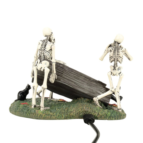 Snow Village Halloween - 50th The Clumsy Cortege Figurine, 4"