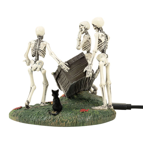 Snow Village Halloween - 50th The Clumsy Cortege Figurine, 4"