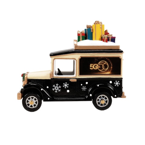 The Original Snow Village - 50th Village Express Van Figurine, 4"