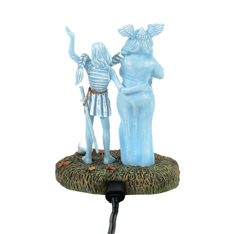 Snow Village Halloween - Harriet Steals The Scene Figurine, 4.2"
